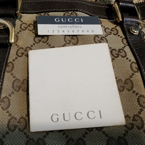 Authentic Gucci Small Abbey Tote - Picture 8 of 15